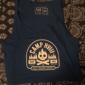 HVIII Brand Camp HVIII Cropped Muscle Tank